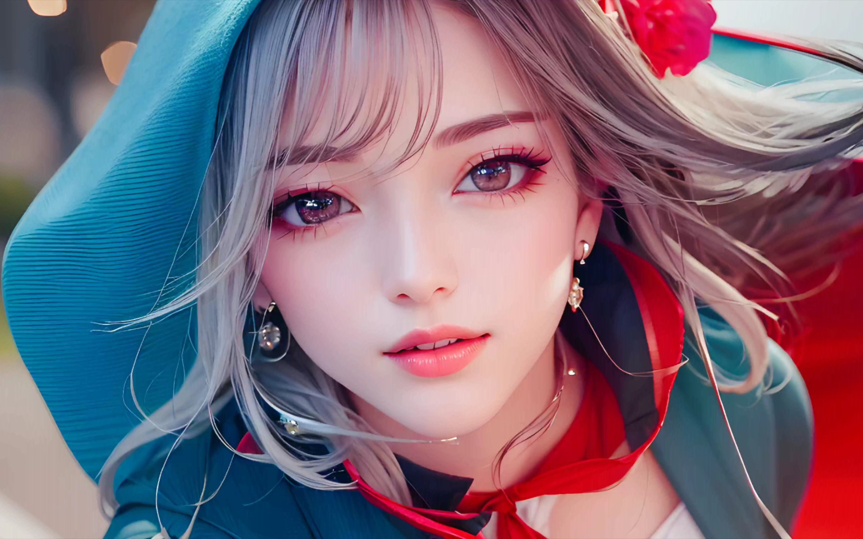 【ai绘画】2.5d美女