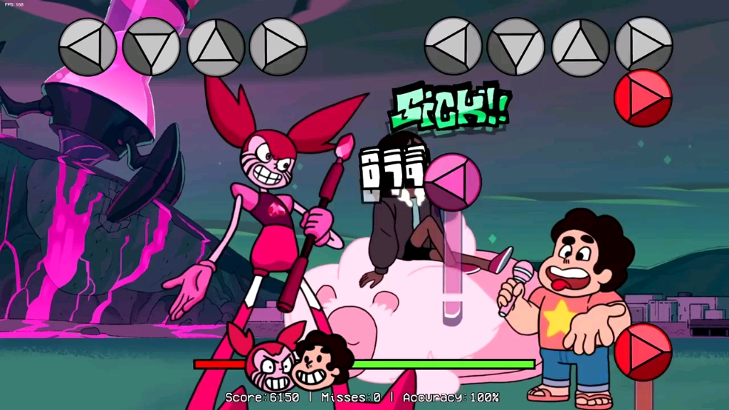 [图]Spinel vs. Steven (Other Friends) _ FNF Mod