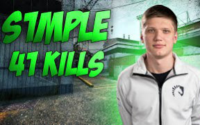 CSGO主视角 s1mple cache 41kill_哔哩哔哩_bilibili