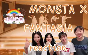 Download Video: 【Monsta X】 《FANTASIA》mv reaction满屏幕的帅哥！野兽男团！！芒叉真的绝了！！！一起来看吧gogo～