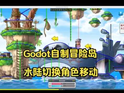 Download Video: 【Godot-C#-复刻冒险岛】 水陆切换-角色移动