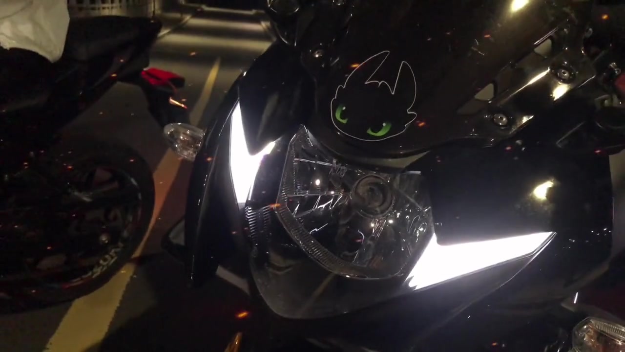 跑步破曉,騎行黃昏 愛機車愛生活 gsx250r黑武士 日常溜車