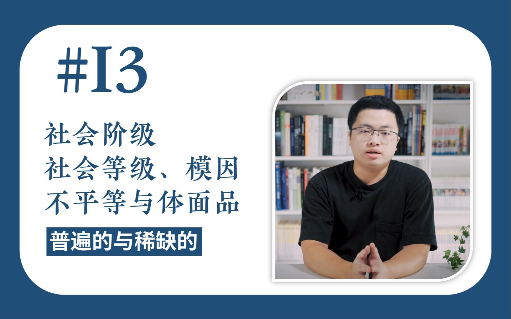 【社会学】【I3】社会阶级、社会等级、模因、不平等与体面品哔哩哔哩bilibili