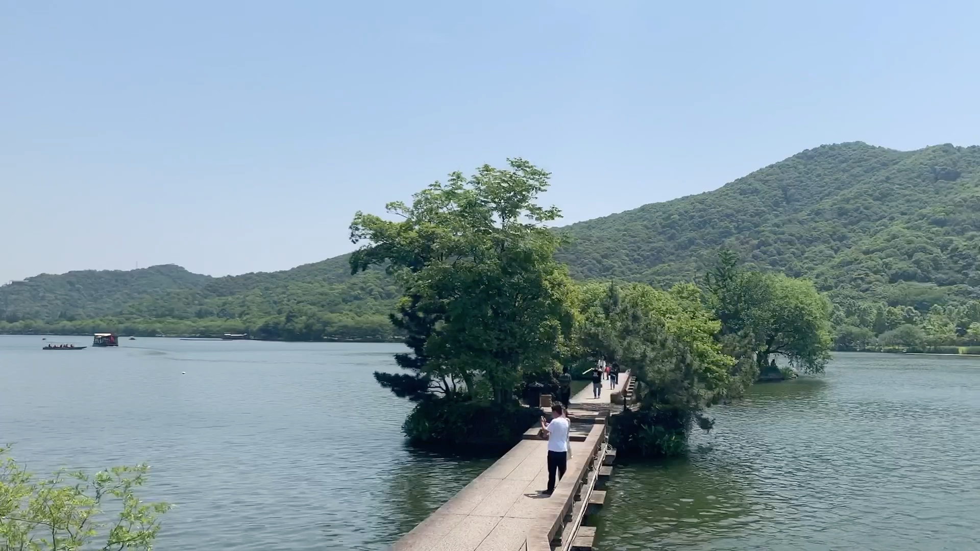 绿水青山—浙江杭州湘湖风景区哔哩哔哩bilibili