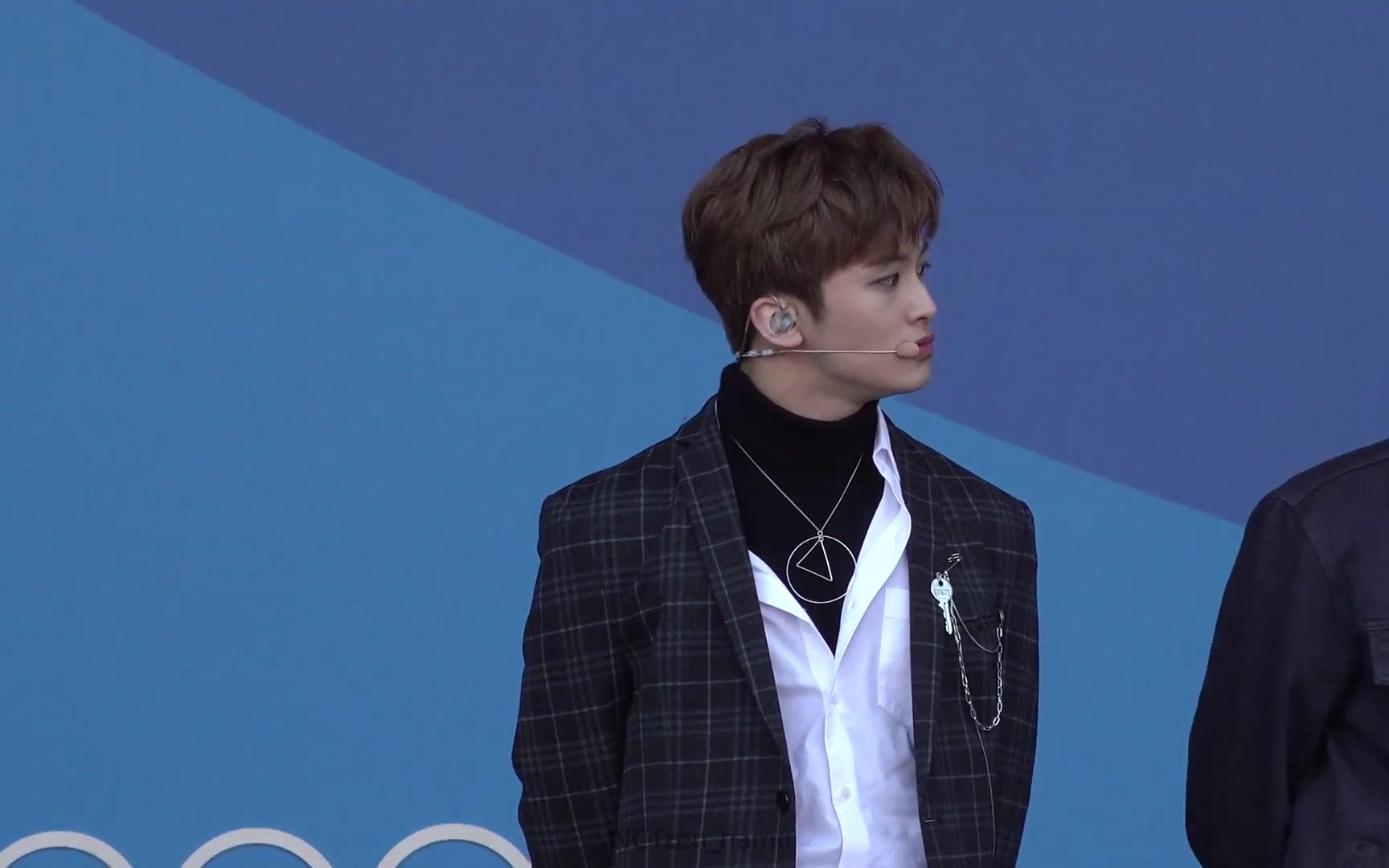 【nct 李马克】180212 平昌冬奥会 消防车 mark focus