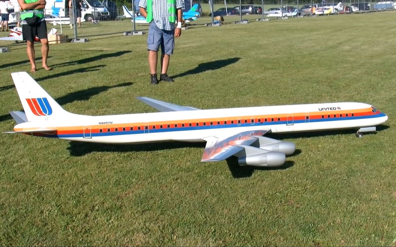 rc遥控道格拉斯dc8客机