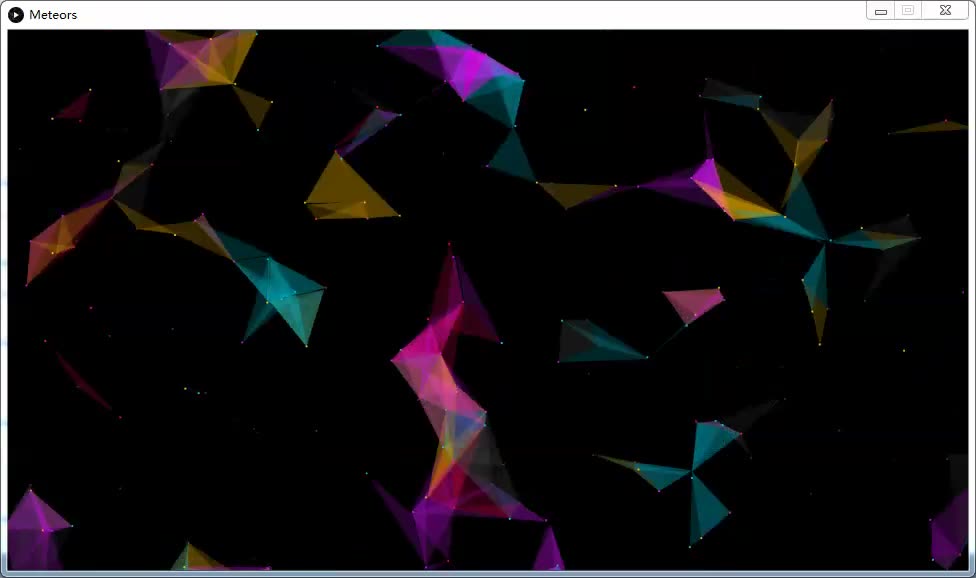 Processing 编程:Meteors哔哩哔哩bilibili