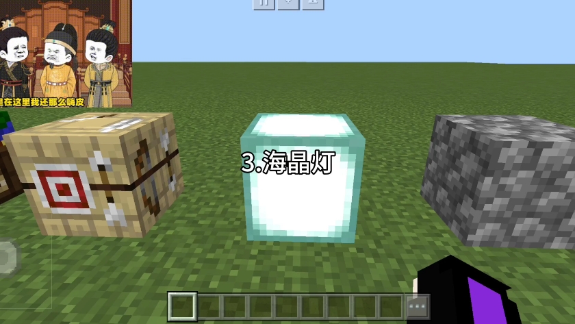 21)版本 我的世界在这几样中哪些方块不能自然生成?