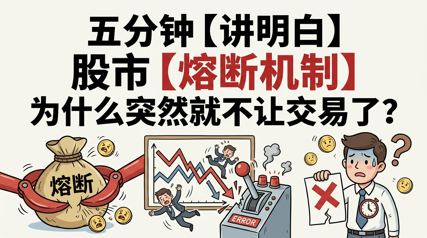 五分钟讲明白股市熔断机制