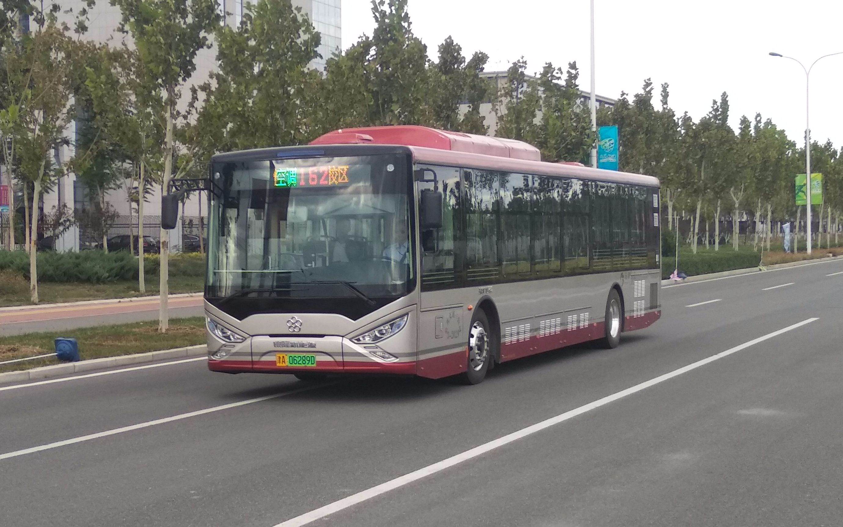 天津公交pov——162路区间(健康产业园临时公交站——大学城公交站)