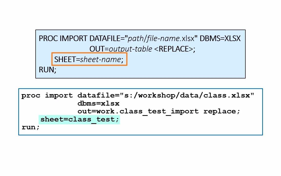 【SAS教程】importing an excel file哔哩哔哩bilibili