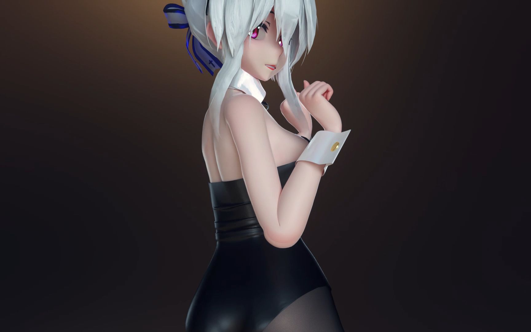 超绝可爱美艳的兔女郎弱音