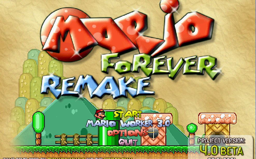 [图]【黄昏杂交谷】Mario Forever （永远的超级玛丽） remake world 5