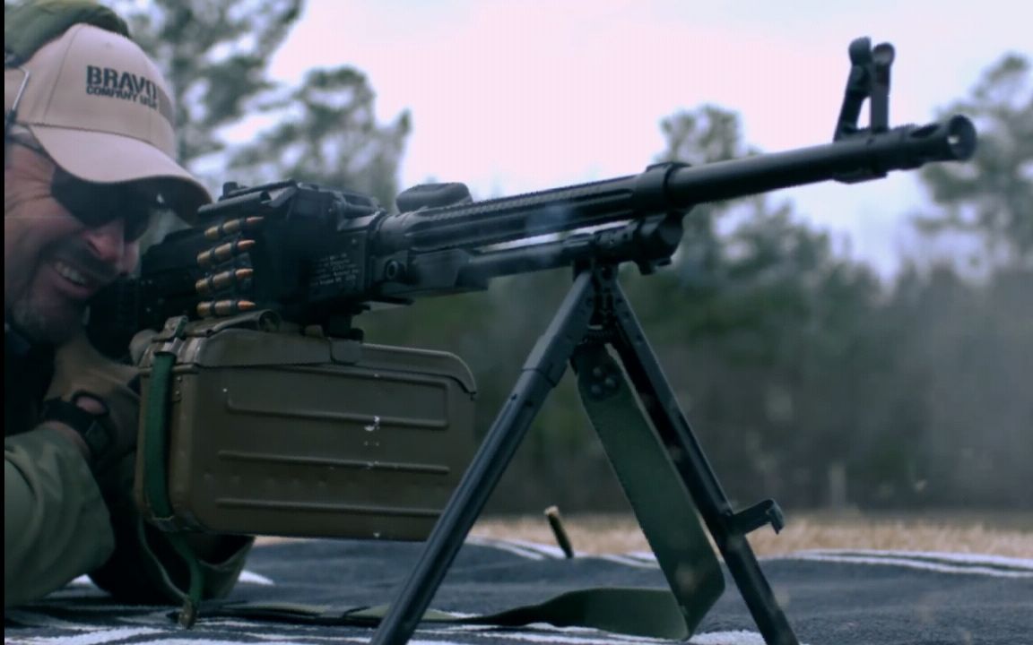 轻兵器enthusiast保加利亚版pkm通用机枪试射vickerstactical