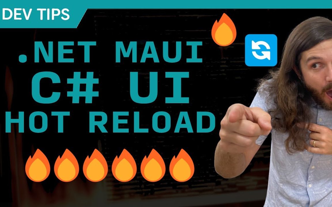 启用 .NET MAUI C# UI 和 Markup 的热重载功能哔哩哔哩bilibili