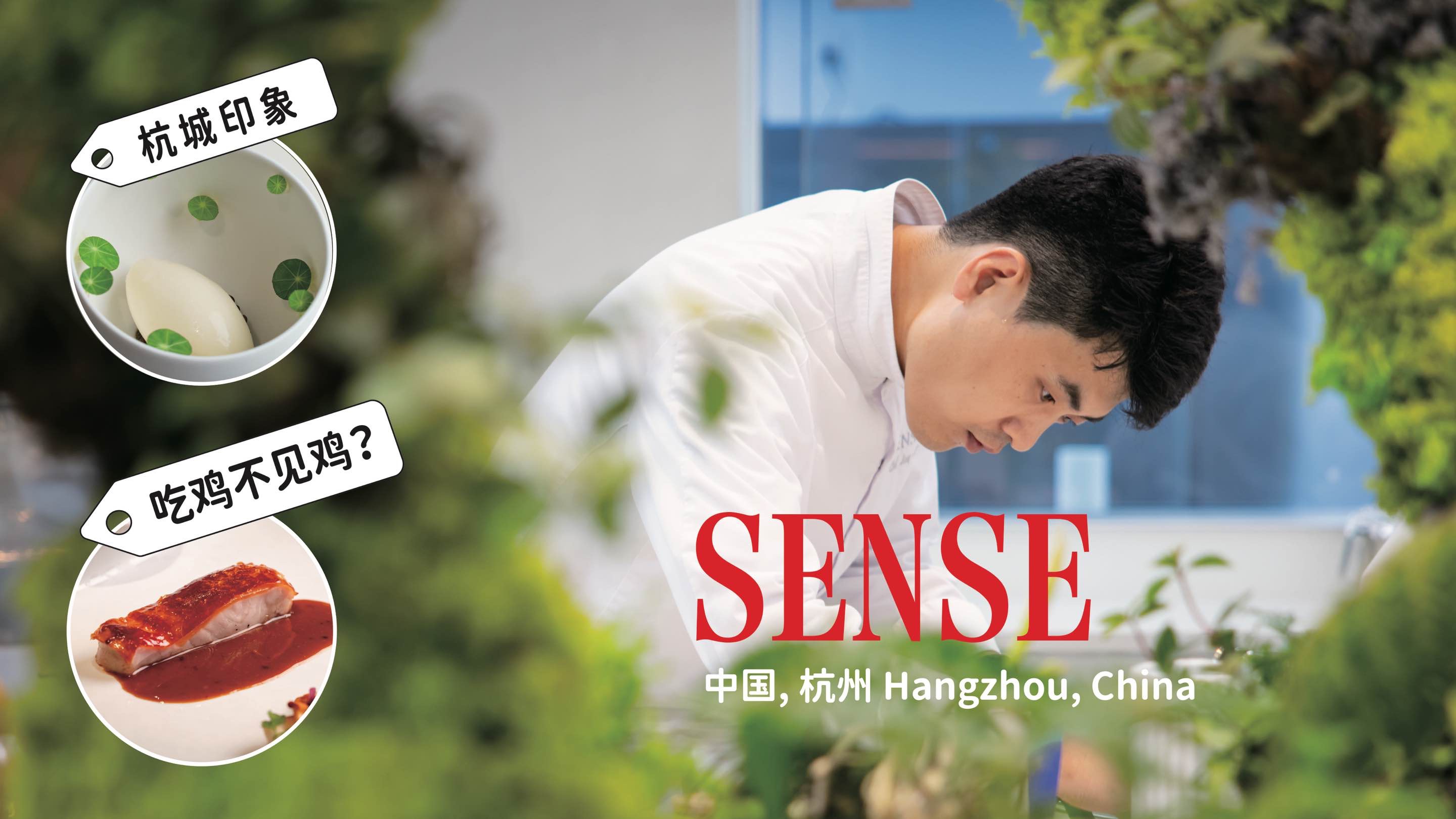 来这家的都“有Sense”——杭州西餐新活力,SENSE创意料理哔哩哔哩bilibili