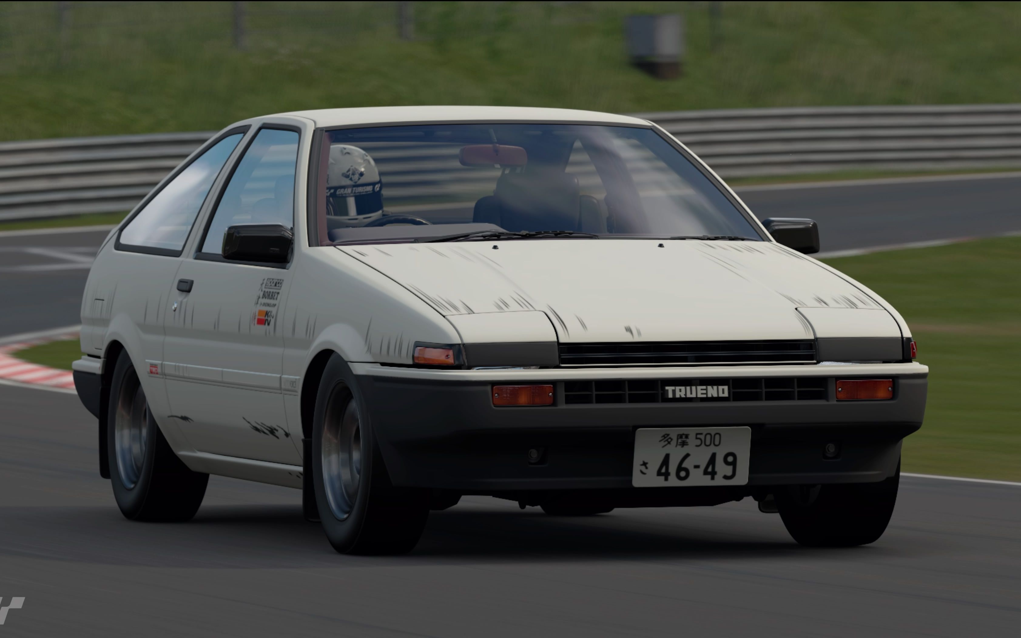 【gtsport】ae86 纽堡林 单圈计时 7分24秒