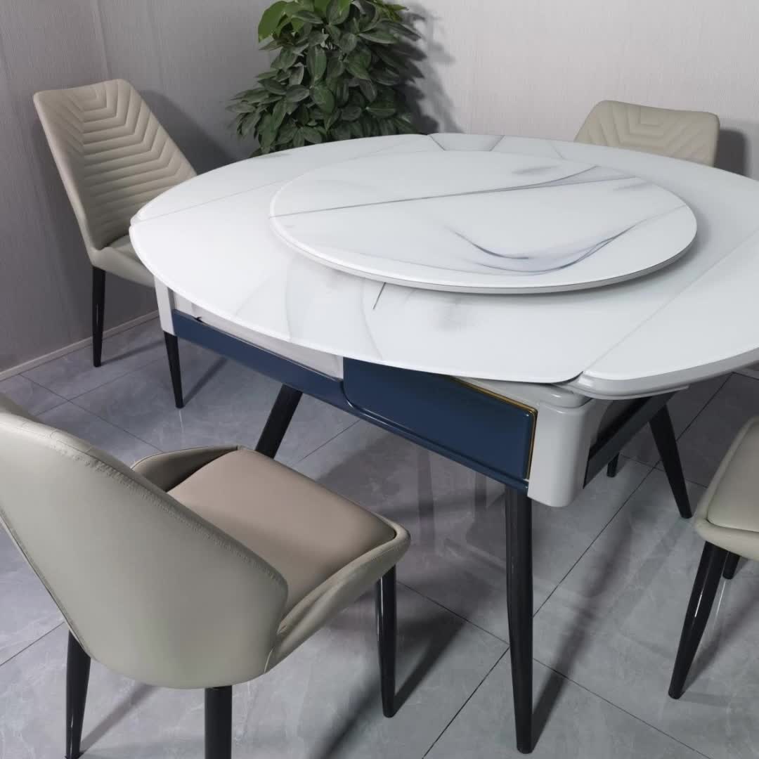 新款静音麻将机全自动实木麻将机餐桌两用高档家庭酒店豪华麻将桌9552