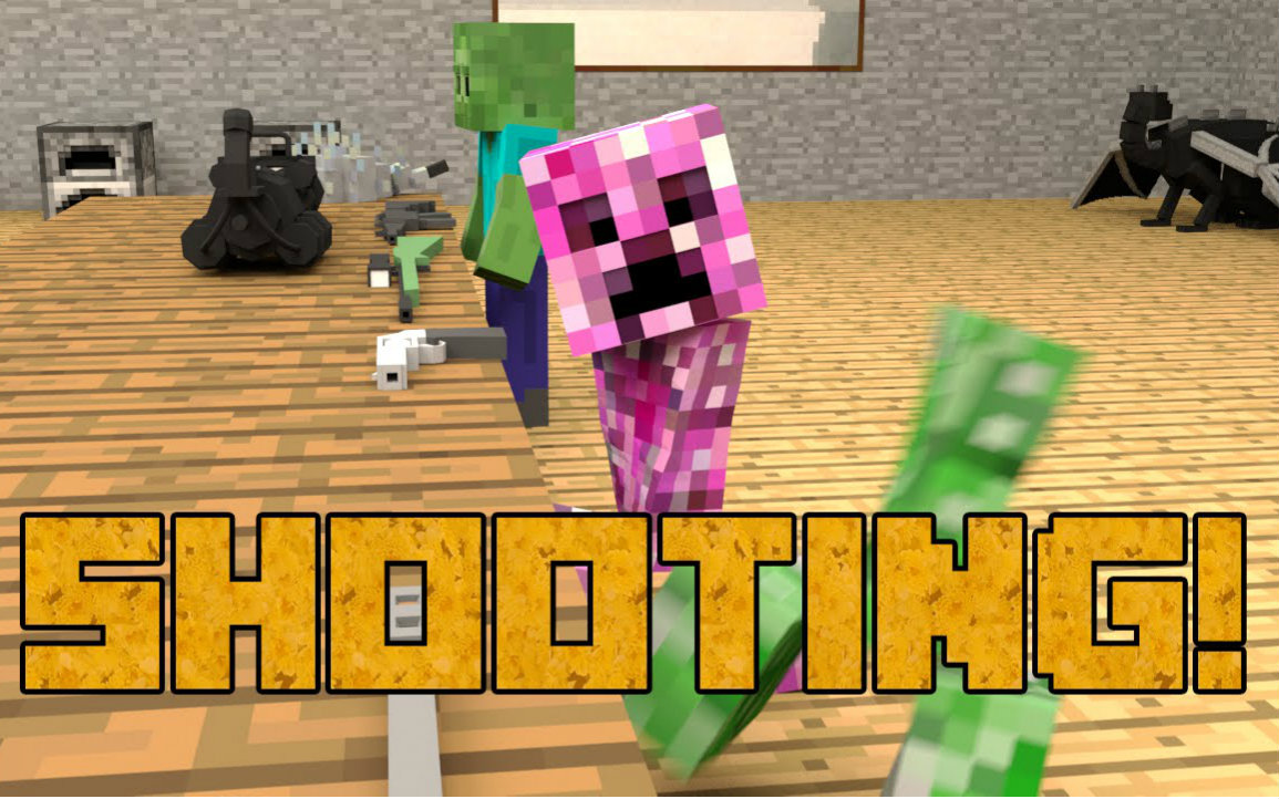 mc动画怪物学院擦枪走火