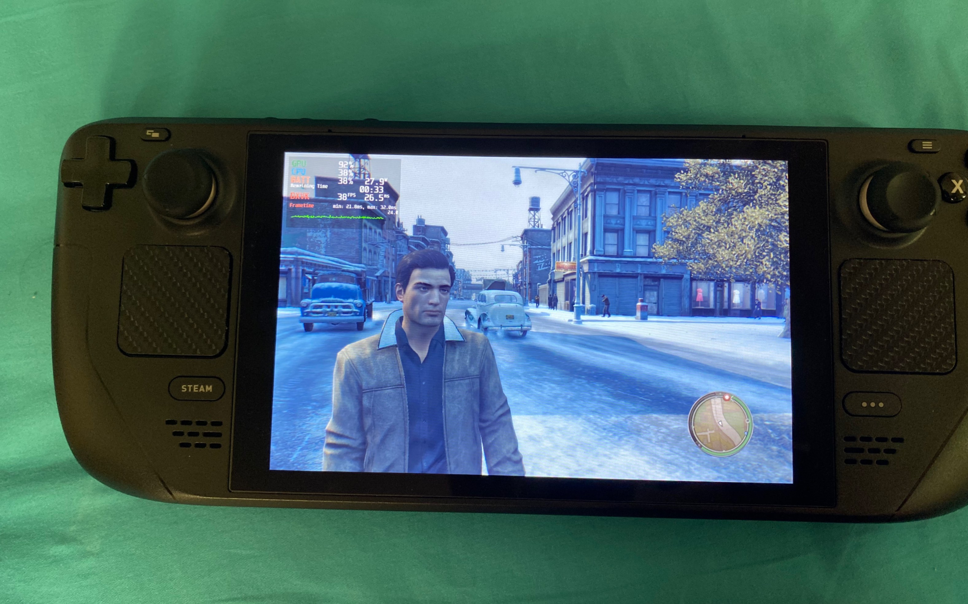 steam deck《四海兄弟2最终版》完美运行 这帧数玩起来真丝滑