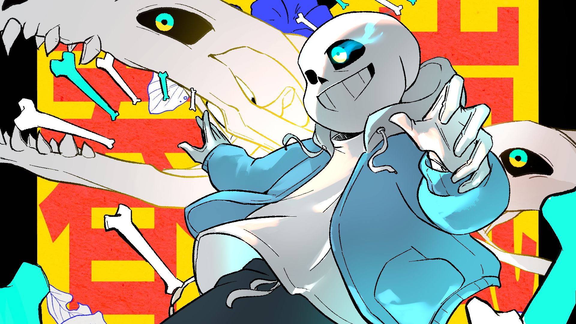 【Undertale/Sans中心】春嵐-蛇蛇子灬-ut-哔哩哔哩视频