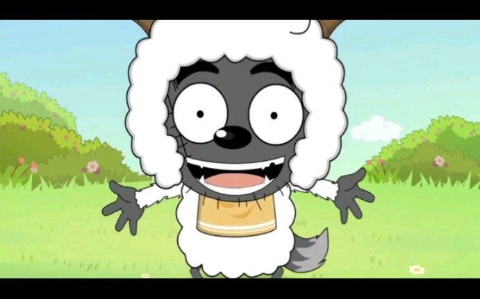 灰太狼假扮懒羊羊遇到沸羊羊