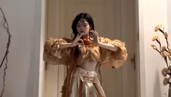 沉浸式跟跳春晚龟兹舞剧💃