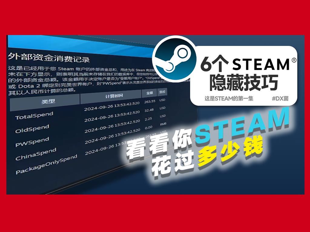 你花了多少钱在Steam上你知道吗? 6个Steam的隐藏技巧 第一集技巧