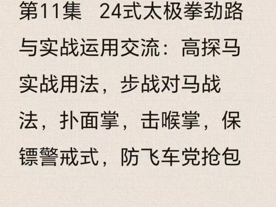 正集11:高探马实战用法,步战对马战,扑面掌,击喉掌,保镖警戒势,防飞车党抢包哔哩哔哩bilibili