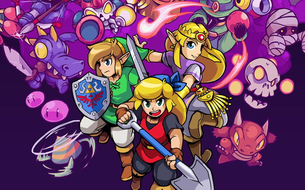 《节奏海拉鲁》游戏通关实况合集 节奏地牢融合塞尔达传说 独立游戏新