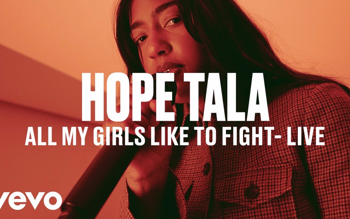 [图]这个小姐姐的音色绝了！Hope Tala-「All My Girls Like To Fight」