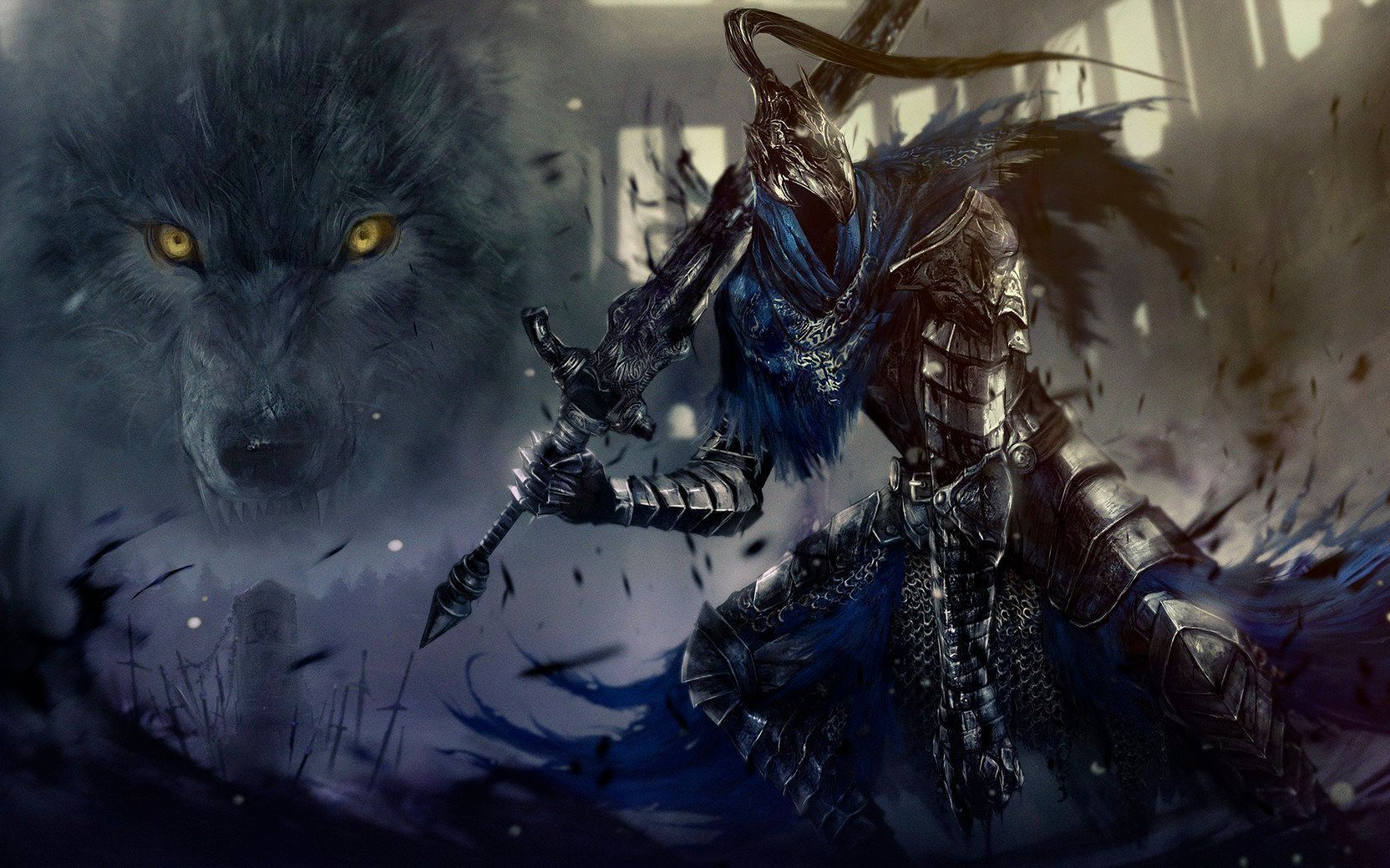 黑暗之魂重置版 无伤亚尔特留斯 鸡腿侠大战a大