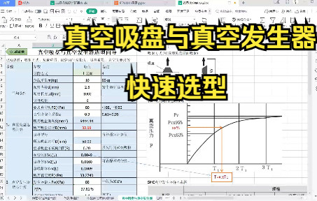 五分钟学会,真空发生器与真空吸盘选型哔哩哔哩bilibili