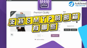 下载视频: 支持SMTP的邮箱有哪些？如何挑选SMTP服务？ 支持SMTP的邮箱如何设置与使用？SMTP邮箱服务有哪些常见配置问题？