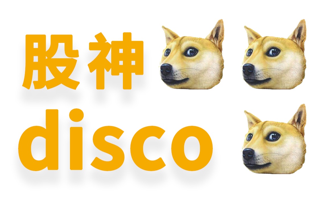 股神disco哔哩哔哩bilibili