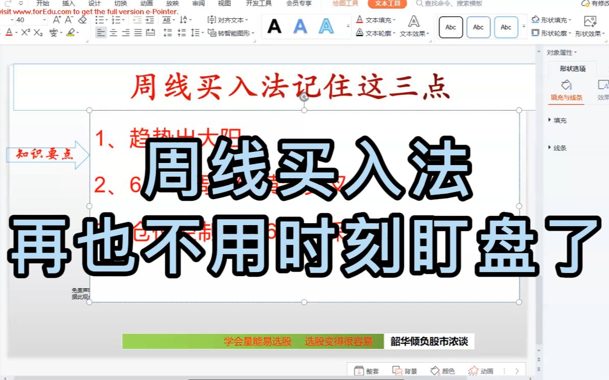 学会周线买入法,适合上班族的技术再也不用时刻盯盘,买入即大涨哔哩哔哩bilibili