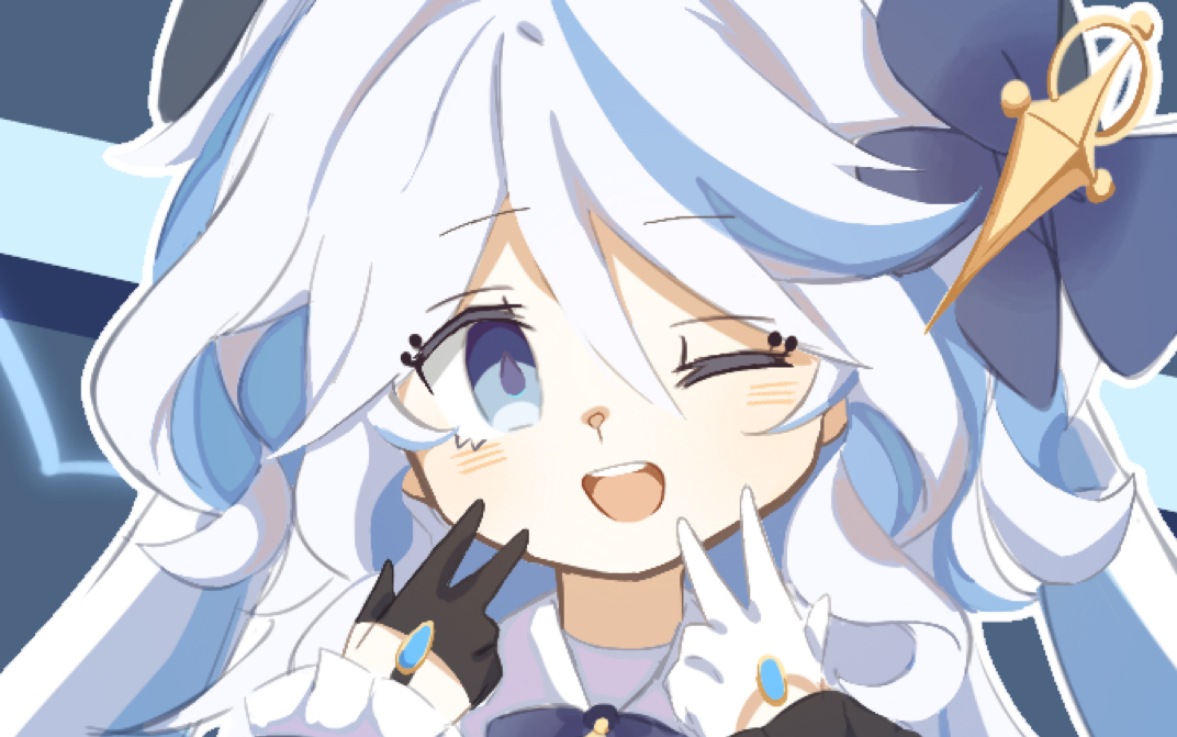 随便画个兔兔芙芙