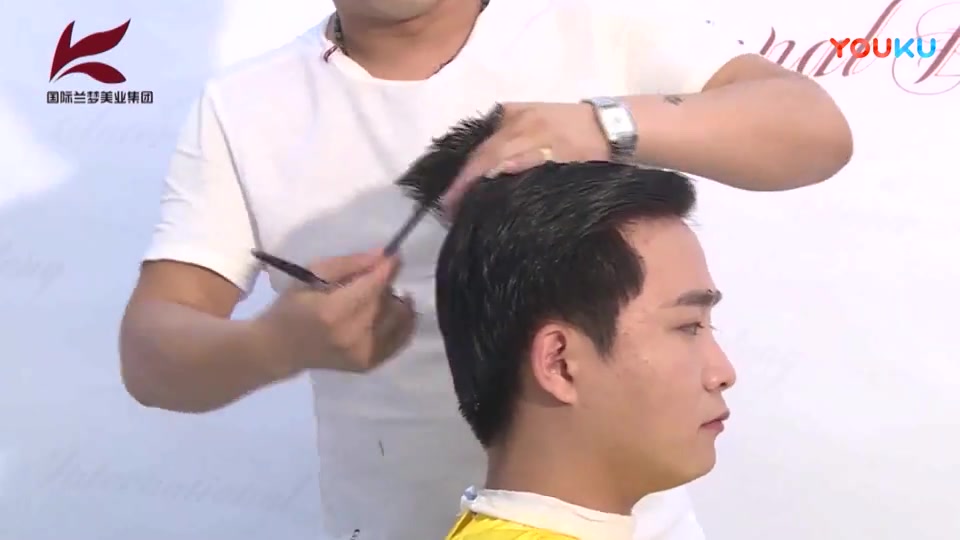 男士发型修剪技术 美发视频教程脱壳发型 分享清爽又帅气的男生发型