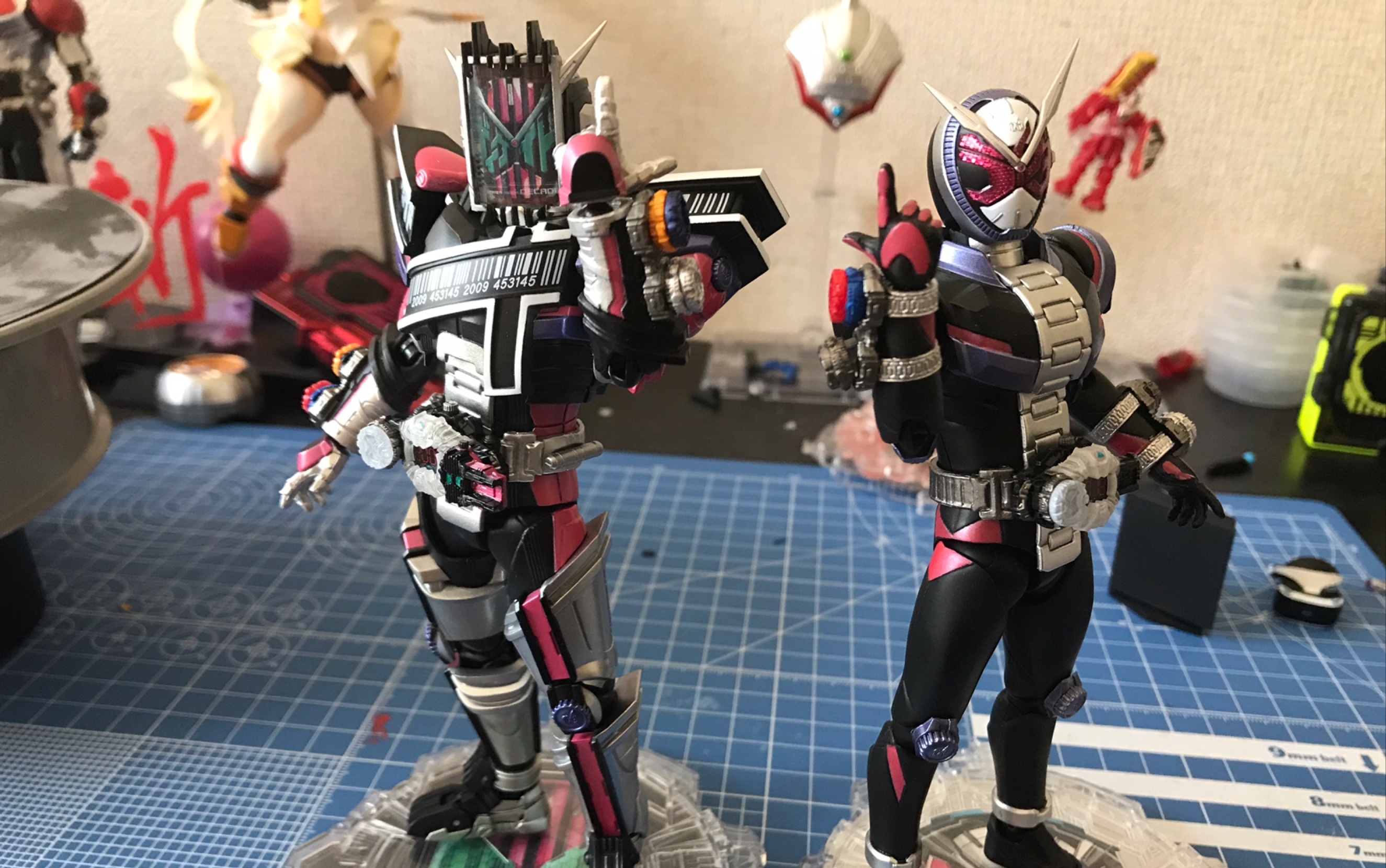 拆个盒子魂限定shf假面骑士时王decade装甲ad2009