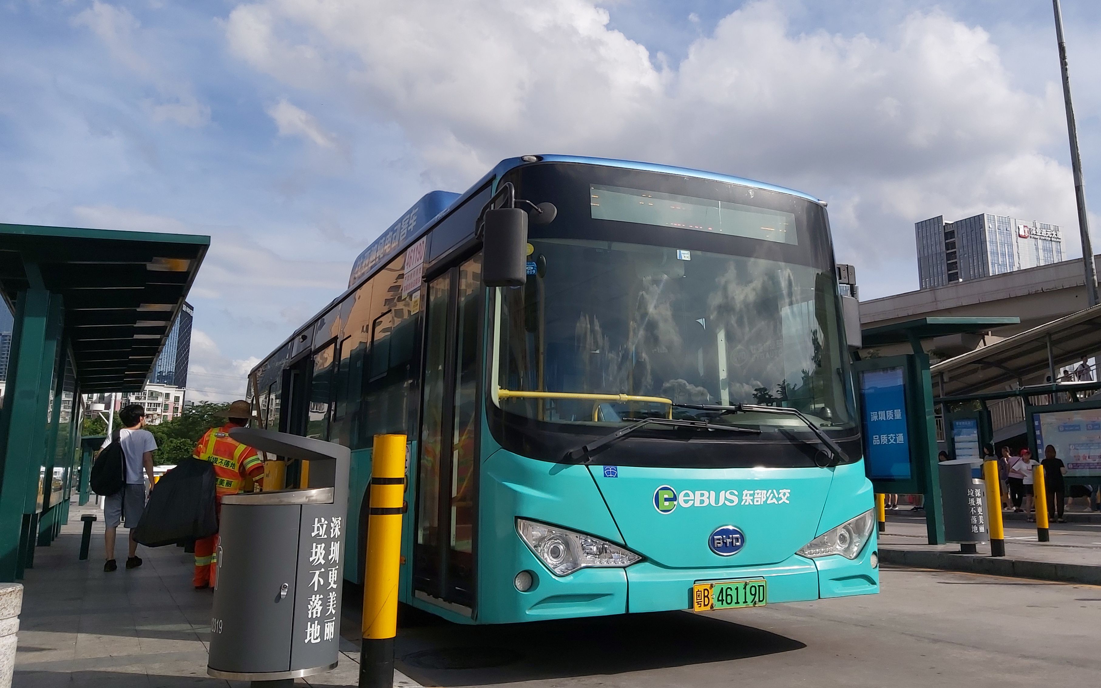 【画 质 极 差】深圳m267路全程原速前方展望pov(华南城北门公交总站