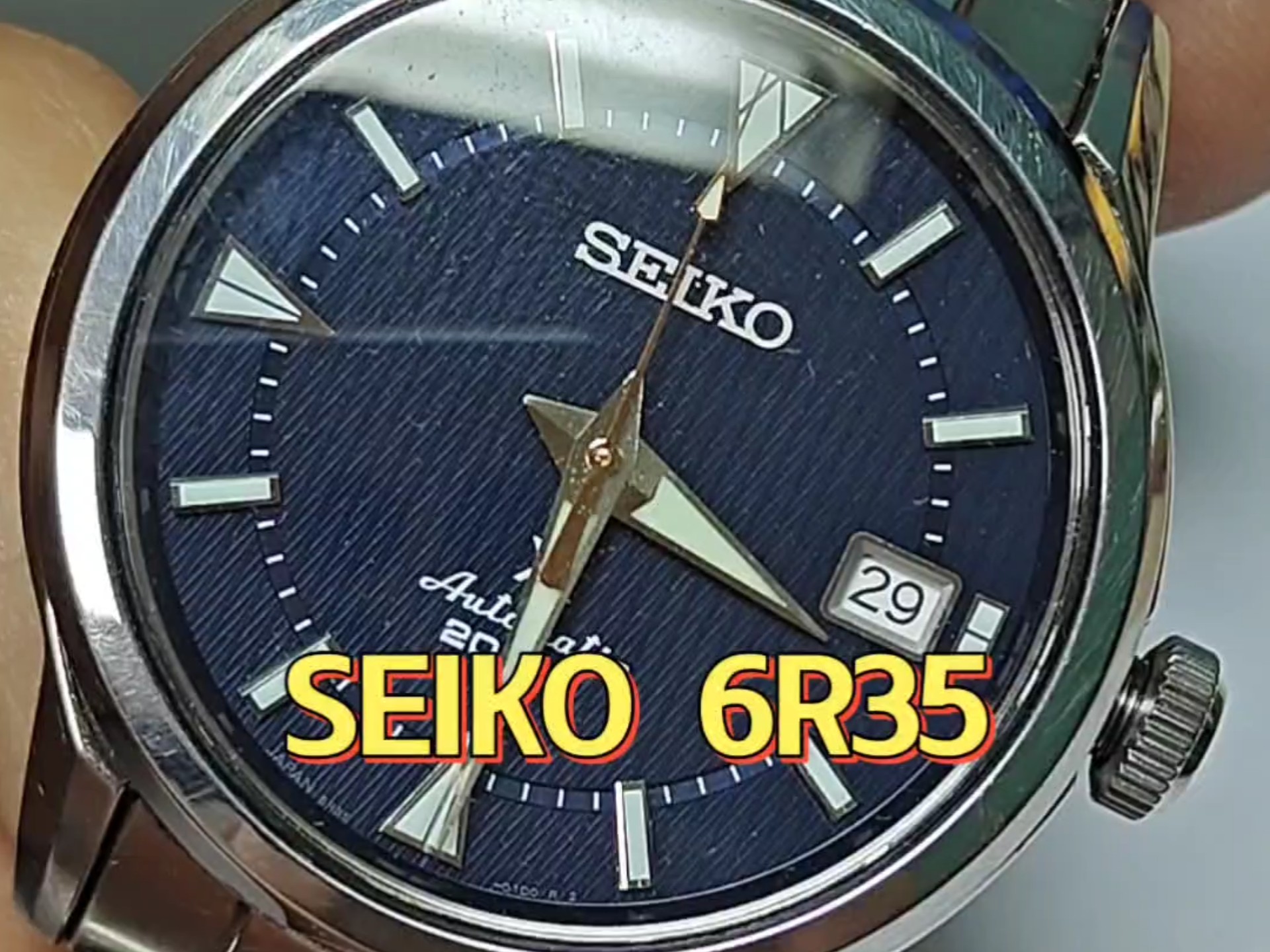 seiko精工6r35机芯