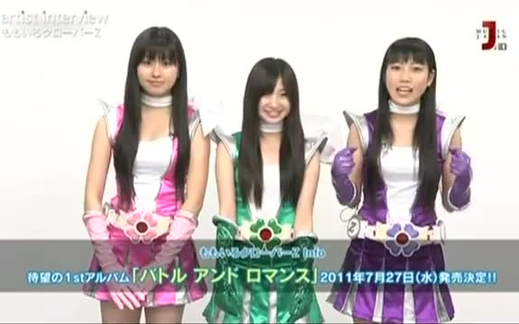 桃色幸运草Z】2011-06 Music Japan TV（佐佐木彩夏・有安杏果・高城れ 