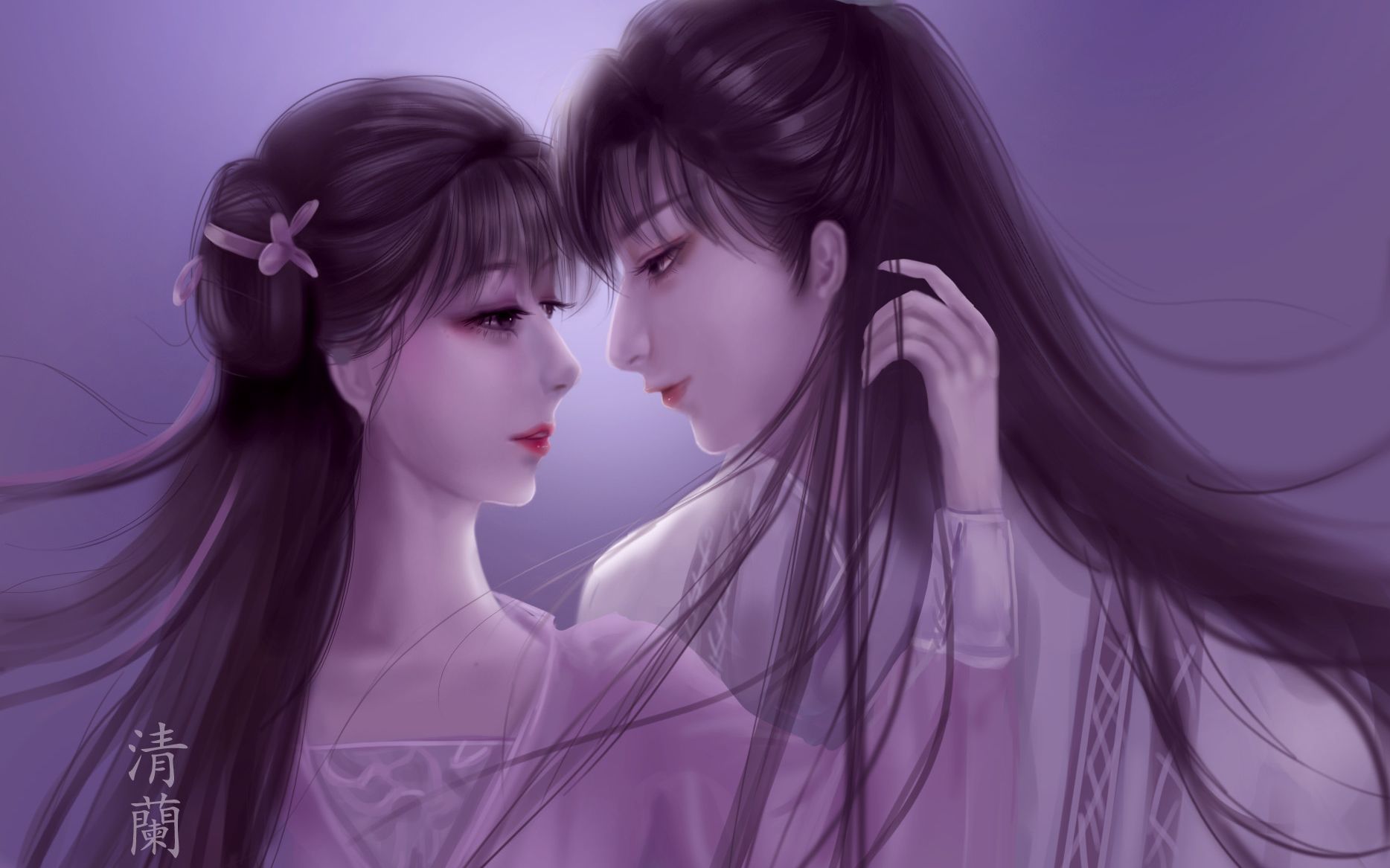 活动  【绘画过程】琉璃同人-初遇夫妇司凤*璇玑