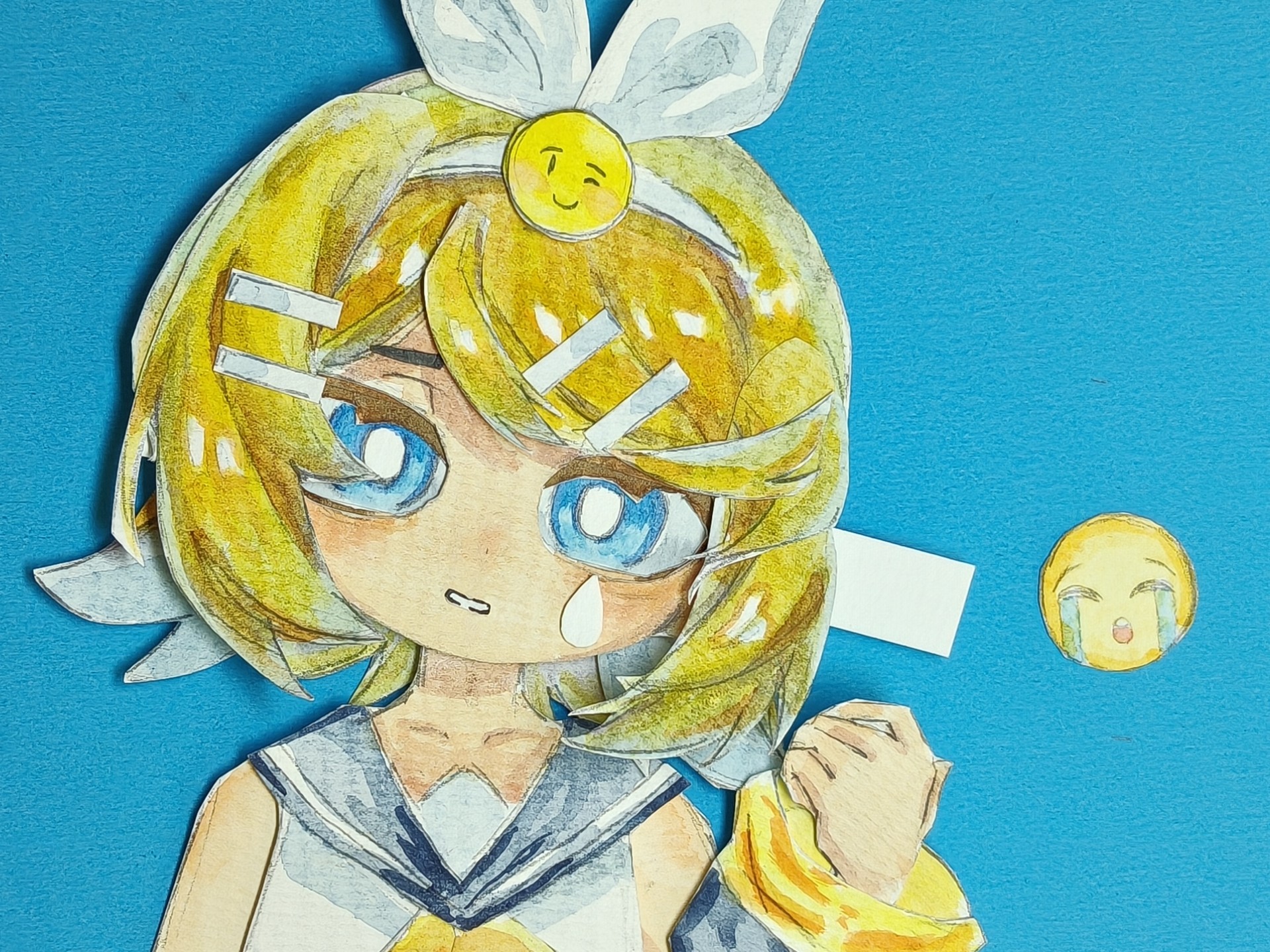 【纸偶动画】镜音铃的emoji