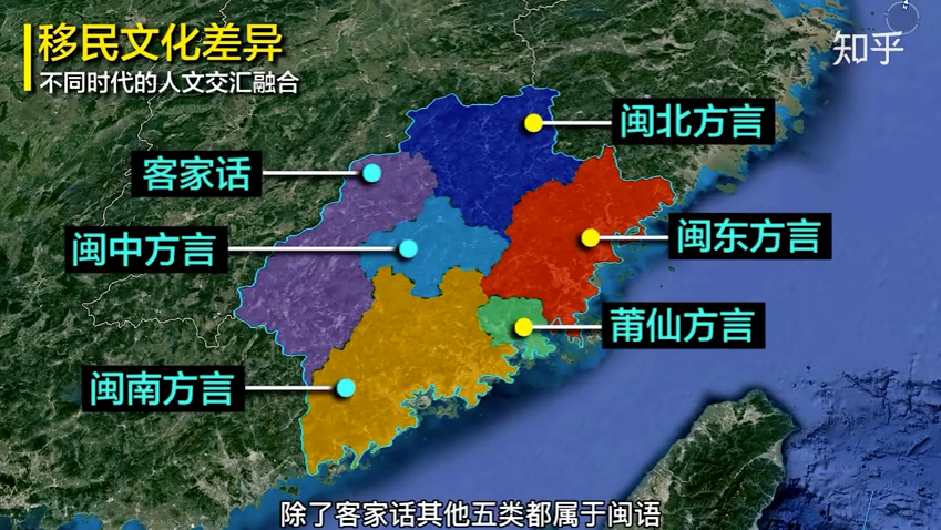 一个福建省半部移民史,福建跟河南竟有这么深的渊源,福建地理福州泉州哔哩哔哩bilibili