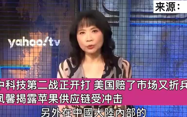 美中科技第二战正开打 美国赔了市场又折兵 陈凤馨揭露苹果供应链 2哔哩哔哩bilibili