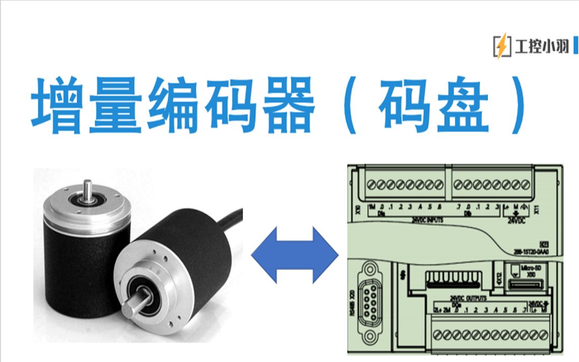 增量式编码器怎么接线呢?手把手教你增量编码器与200SMART接线哔哩哔哩bilibili