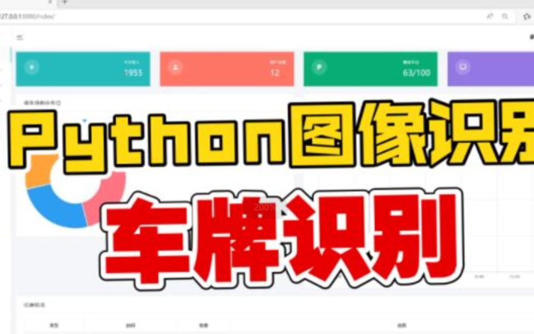 车牌识别系统(python源码)车辆管理+计费系统(图像识别)django框架 计算机毕业设计哔哩哔哩bilibili