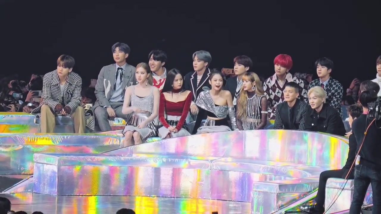 bts防弹少年团reactiontoblackpinkcut整理part12018mma