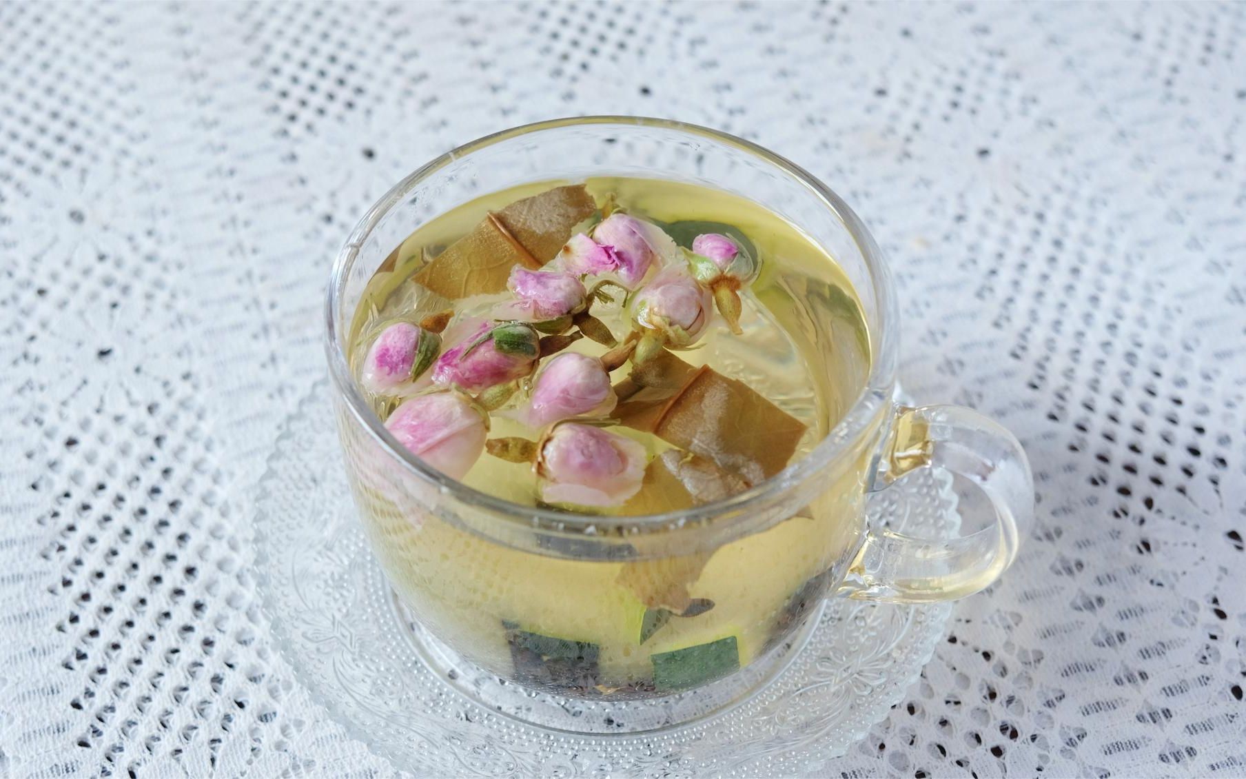 减脂第一茶—荷叶冬瓜玫瑰花茶,操作简单又有用